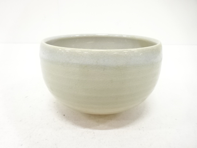 JAPANESE TEA CEREMONY / HAGI WARE TEA CHAWAN / GOHONTE / ARTISAN WORK